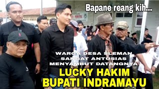 MENYAMBUT DATANGNYA LUCKY HAKIM ACARA SYUKURAN BOCAH ANGON KEMENANGAN 02 WARGA DESA SLEMAN INDRAMAYU