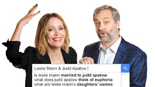 Leslie Mann & Judd Apatow Answer the Web's Most Searched Questions | WIRED