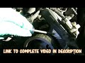 (PART 1) 1998-2004 Isuzu Rodeo - 3.2 - Timing Belt And Water Pump Replacement