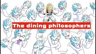 The dining Philosophers in C: threads, race conditions and deadlocks #codewithme