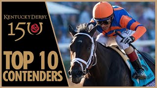 WHO WILL WIN?  KENTUCKY DERBY 150 TOP TEN CONTENDERS