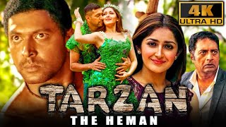 Tarzan The Heman (4K) - Jayam Ravi Superhit Action  Hindi Movie | Sayyeshaa Saig