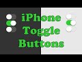 iPhone-like Animated Toggle/Slider Checkbox Buttons Using Only HTML and CSS (Quick 3 Min Video)