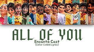 All of You (from "Encanto") Color Coded Lyrics