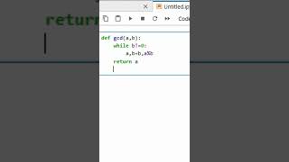Python Trick to Find GCD of Two Numbers in Seconds! 🔢