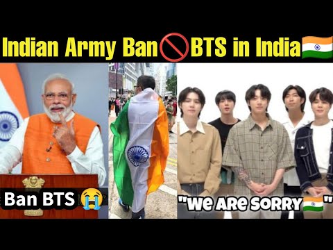 Why is BTS banned in India?