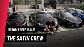 MOTOR-TREFF 15.08.21! Unglaubliches Car-Meet bei der Motorworld München! 🏁 The Satin Crew!