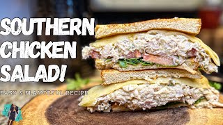 PERFECT SOUTHERN STYLE CHICKEN SALAD | QUICK & EASY RECIPE TUTORIAL