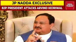 Arvind Kejriwal’s Words And Actions Don’t Match: BJP President JP Nadda | Assembly Elections 2022