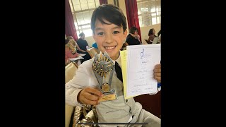 William Minter(8)-Sailor’s Song by Swinstead for Piano- 1st prize Novice K-4 years