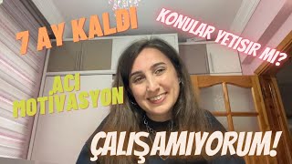 7 ay kala neler değişir? çalışamayan yks öğrencisi izle |acı motivasyon #tıpöğrencisi #yks  #yks2022