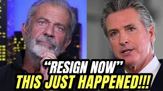 Mel Gibson HUMILATES Gavin Newsom Dropping Bombshell News on California Wildfires