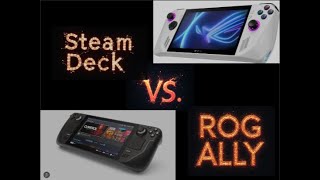 Steam Deck vs ROG Ally: Deep Dive Handheld Showdown!