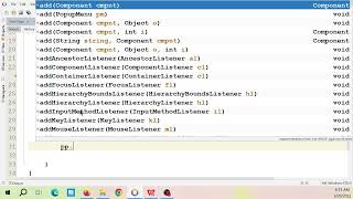 Java Swing: JSeparator & setOrientation