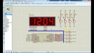 PIC16F818 Simple Clock Using Multiplexing Display