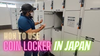 HOW TO USE COIN LOCKER IN JAPAN | COIN LOCKER | JAPAN TRAVEL VLOG | MAMUN CHOWDHURY | JAPAN 2022