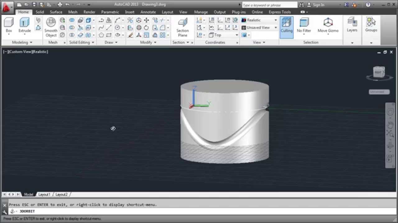 AutoCAD Tutorial Editing Spline - YouTube