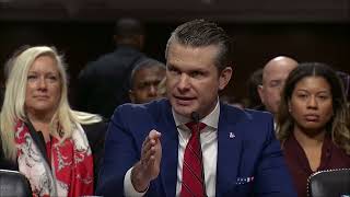 Pete Hegseth's hearing interrupted by protesters