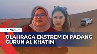 Sensasi Berkendara Kecepatan Tinggi di Tengah Gurun Pasir, Wisata Ekstrem Picu Adrenalin di Dubai