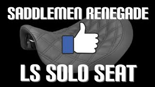 Saddlemen Renegade LS Solo Seat 2017 HD Dyna Street Bob Review