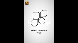 How to use direct selection Adobe Illustrator