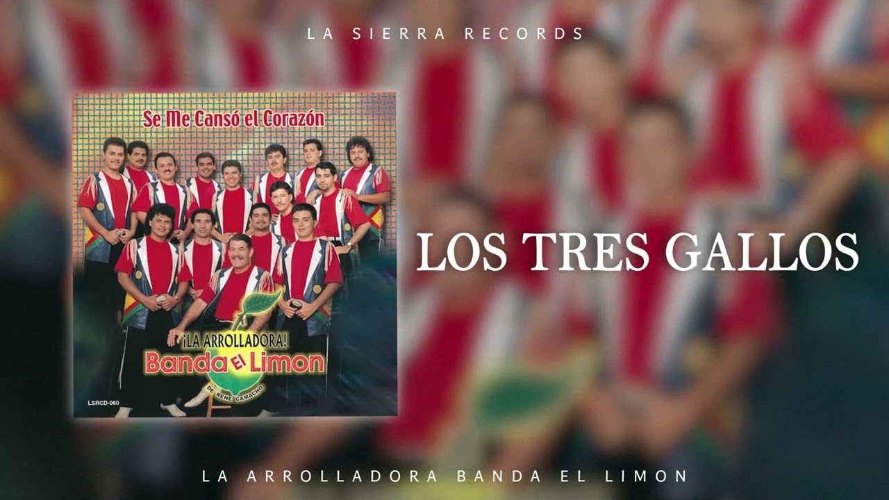 La Arrolladora Banda El Limon Los Tres Gallos Acordes Chordify