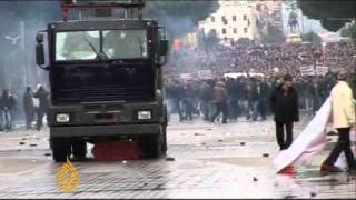 Albania protests turn violent