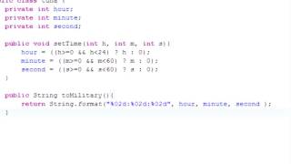 Java Programming Tutorial 37 Display Regular time Copy