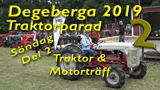 Degeberga 2019 Traktorparad Sön del 2