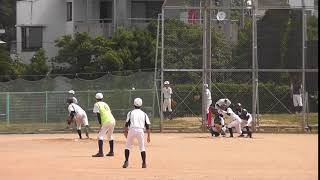 00176　東風平中野球部　H30，4，29　石田戦②　拓　犠打