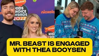 MR. BEAST IS ENGAGED WITH HIS LONG TIME GIRLFRIEND THEA BOOYSEN |  MR. BEAST IS ENGAGED