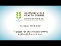 Agriculture and Health Summit: Laure Bindels