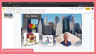 Introduce yourself with Screencastify Record