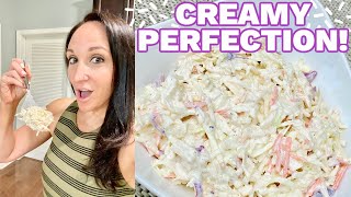 How to Make Keto Coleslaw & Dressing | Easy Low Carb Side Dish Recipe | lil Piece of Hart