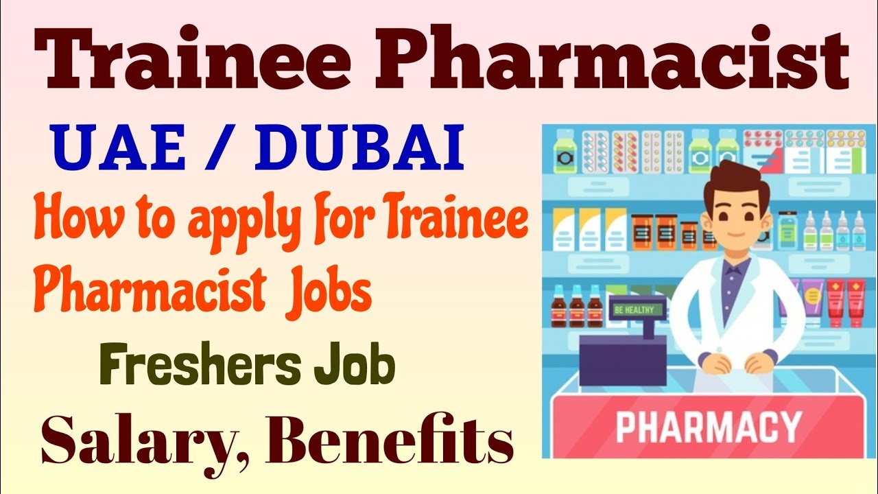 Dubai Trainee Pharmacist / Dubai Pharmacist / Gulf Countries Jobs ...