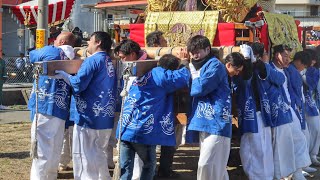 令和7年   南あわじ市　湊春祭り  湊口祭　三社神社宮入り　だんじり練りなど。