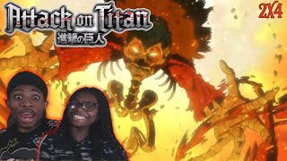 Ymir's A Titan?| Attack On Titan S2 Ep 4 | Siblings React