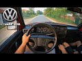 Volkswagen Golf 2 1.6 GL (1984) - POV Drive