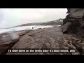 Hilarious reaction from boyfriend when lightning Bolt hits in Sydney - With Subtitles