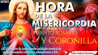 ❤️‍🔥 CORONILLA DE LA DIVINA MISERICORDIA de hoy viernes 27 de diciembre 2024🩸HORA DE LA MISERICORDIA