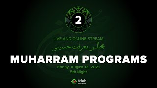 5th Night of Muharram 2021 | Reza Hosseini Nassab | Mountather Al Karbalaie