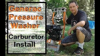 How to Fix a Generac Pressure Washer - Replace a Carburetor