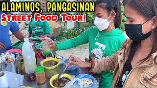 FILIPINO STREET FOOD TOUR in ALAMINOS 2022 | PANGASINAN PHILIPPINES - Afternoon Walk & Street Food