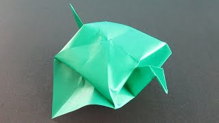 【折り紙】ふくらすずめ【origami】Puff sparrow