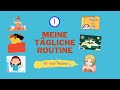 Daily Routine in German | Tagesablauf | Meine Tägliche Routine | LEVEL A1 #german