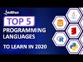 Top 5 Programming Languages to Learn in 2020 | Intellipaat