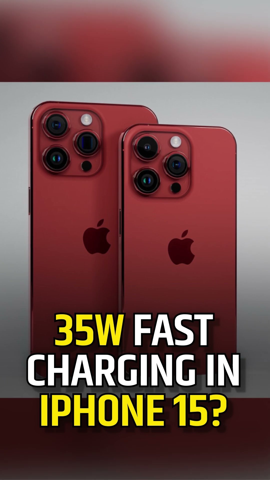 35W fast charging on iPhone 15? #shorts