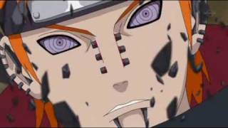 Naruto vs Pain amv - Somewhere I Belong