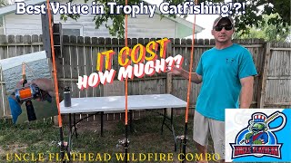 Best Value Rod and Reel Combo for Trophy Catfish?!?! - Uncle Flathead Wildfire Rod and Reel Review