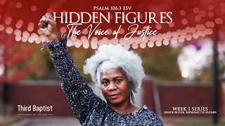 #TBCOC Live Worship | Hidden Figures: The Voice of Justice